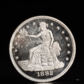 USA Trade Dollar 1882 Coin