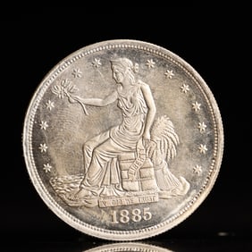 USA Trade Dollar 1885 Coin