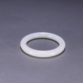 A Rare Hotan Jade Bracelet