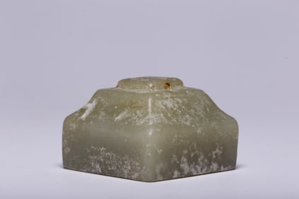 A Rare Gaogu Jade Seal