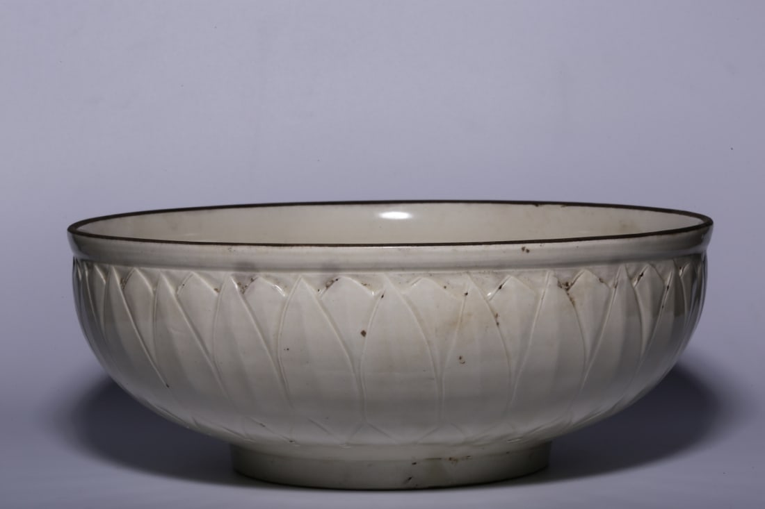 A Rare Ding yao Lotus Pattern Bowl (1 of 8)