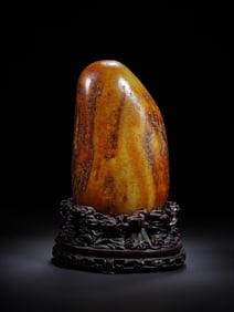 A Rare Hotan Jade Figure Ornament