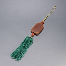 A Rare Bamboo Carving Pendant