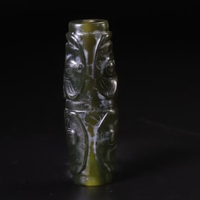An Archaic Gaogu Jade Lezi