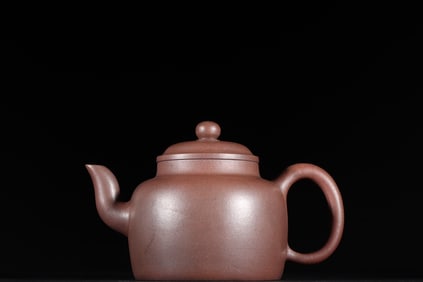 A Exquisite Purple Sands Ewer, with Poem