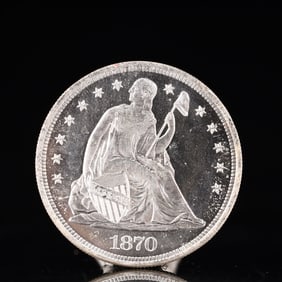 USA One Dollar 1870 Coin