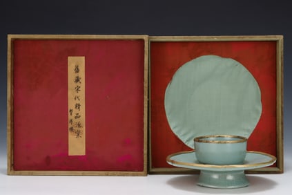 An Exquisite Ru yao Cup