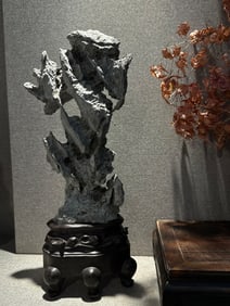 An Exquisite Lingbi Stone Ornament