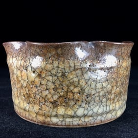 An Exquisite Ge yao Brush Washer