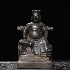 A Exquisite Bronze Human-Shaped Ornament