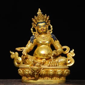 A Exquisite Gilt Bronze Buddha Statue