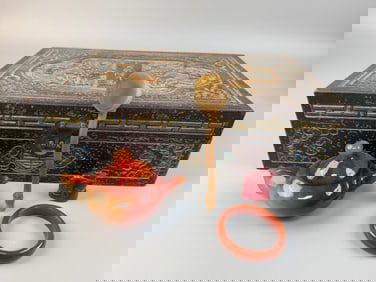 A Set of Exquisite Ancient Agate Utensils