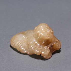 A Exquisite Hotan Jade Figures Ornament