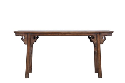 A Huge Huanghuali Wood Strip Table