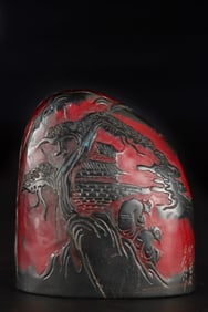 A Exquisite Tianhuang Stone Landscape Pattern Seal