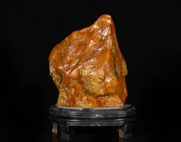 A Exquisite Shoushan Tianhuang Stone Landscape and Figures Pattern Seal