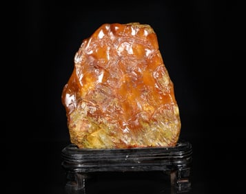 A Exquisite Shoushan Tianhuang Stone Landscape Pattern Seal