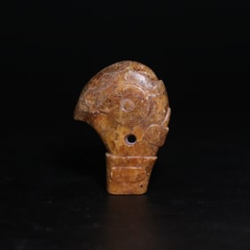 A Exquisite Archaic Jade Handheld Ornament