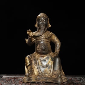 A Exquisite Bronze Human-Shaped Ornament