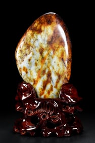 A Exquisite Hotan Jade Handheld Ornament