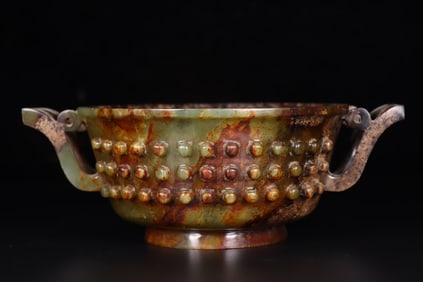 A Exquisite Hetian Jade Censer