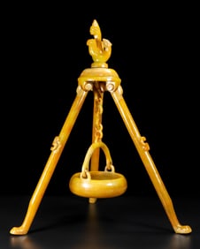 A Rare Hetian Jade Kitchen Stove