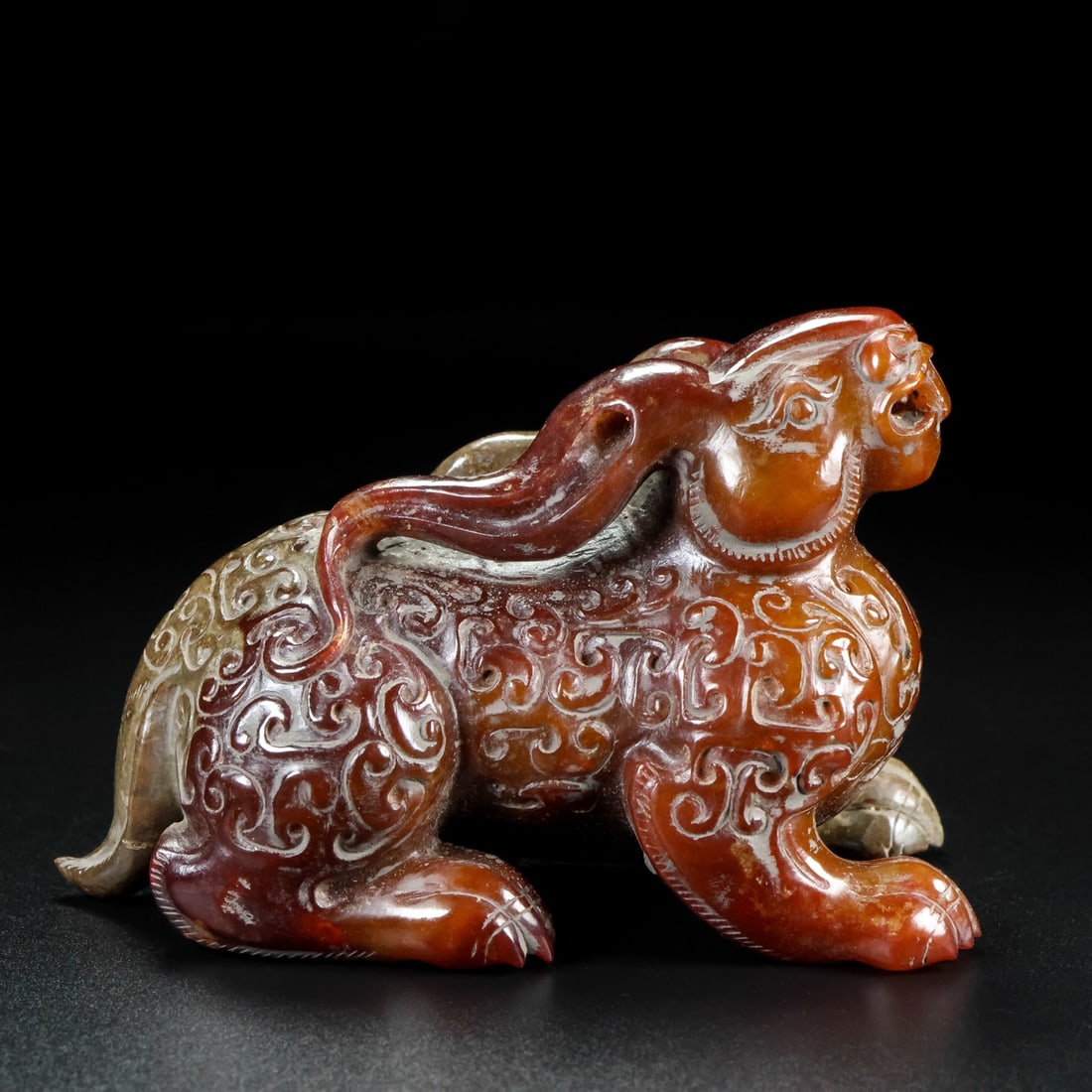 A Exquisite Hotan Jade Rabbit Ornament (1 of 9)
