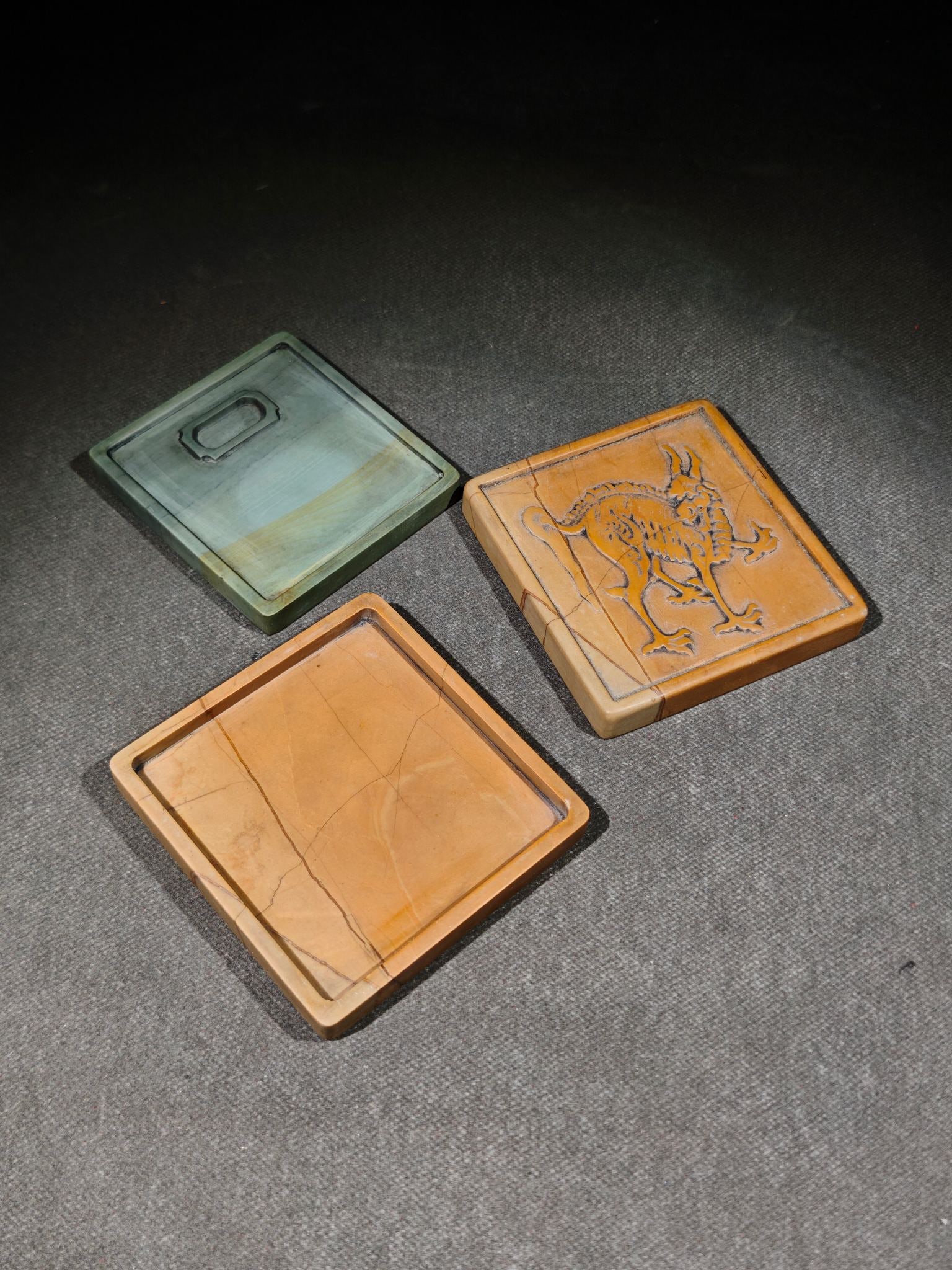 A Exquisite Dragon Pattern Inkstone - 6