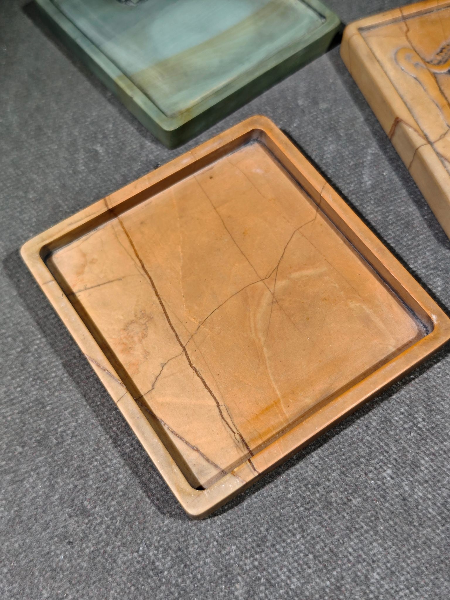 A Exquisite Dragon Pattern Inkstone - 7