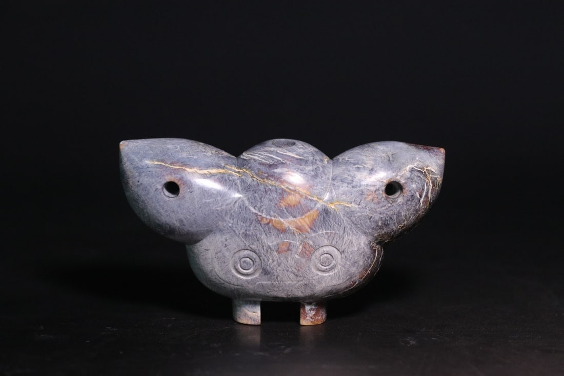 A Exquisite Archaic Jade Accessory (1 of 9)
