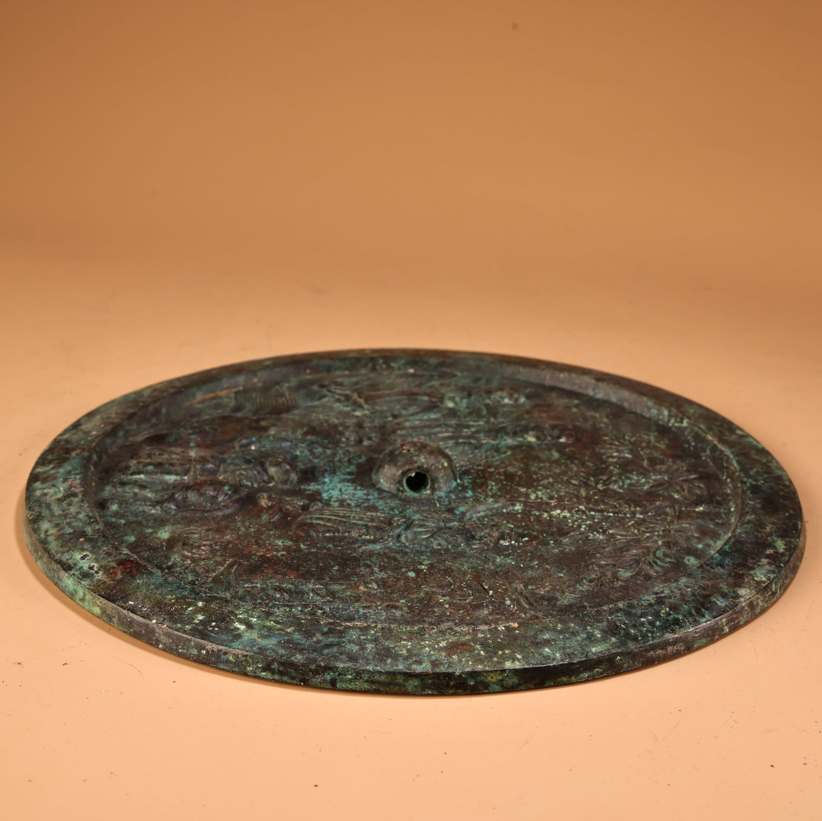 A Exquisite Bronze Mirror - 8