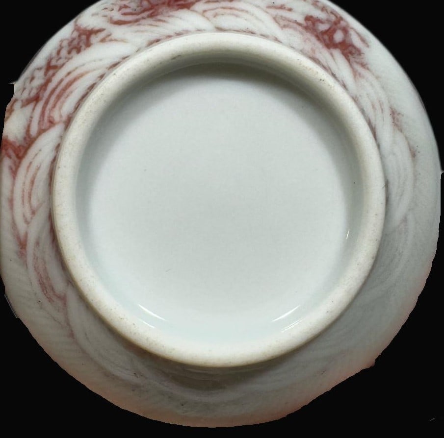 A Exquisite Underglaze-Red Dragon Pattern Vase - 5