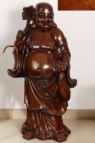A Exquisite Bronze Buddha Statue Ornament