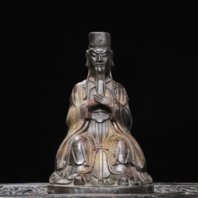 A Exquisite Bronze Human-Shaped Ornament