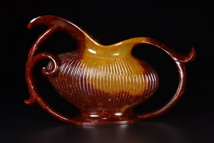 A Exquisite Hetian Jade Ewer