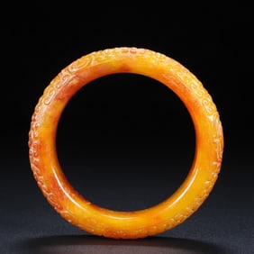 A Rare Hetian Jade Bracelets