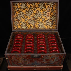 A Exquisite Jadeite Red Bracelets