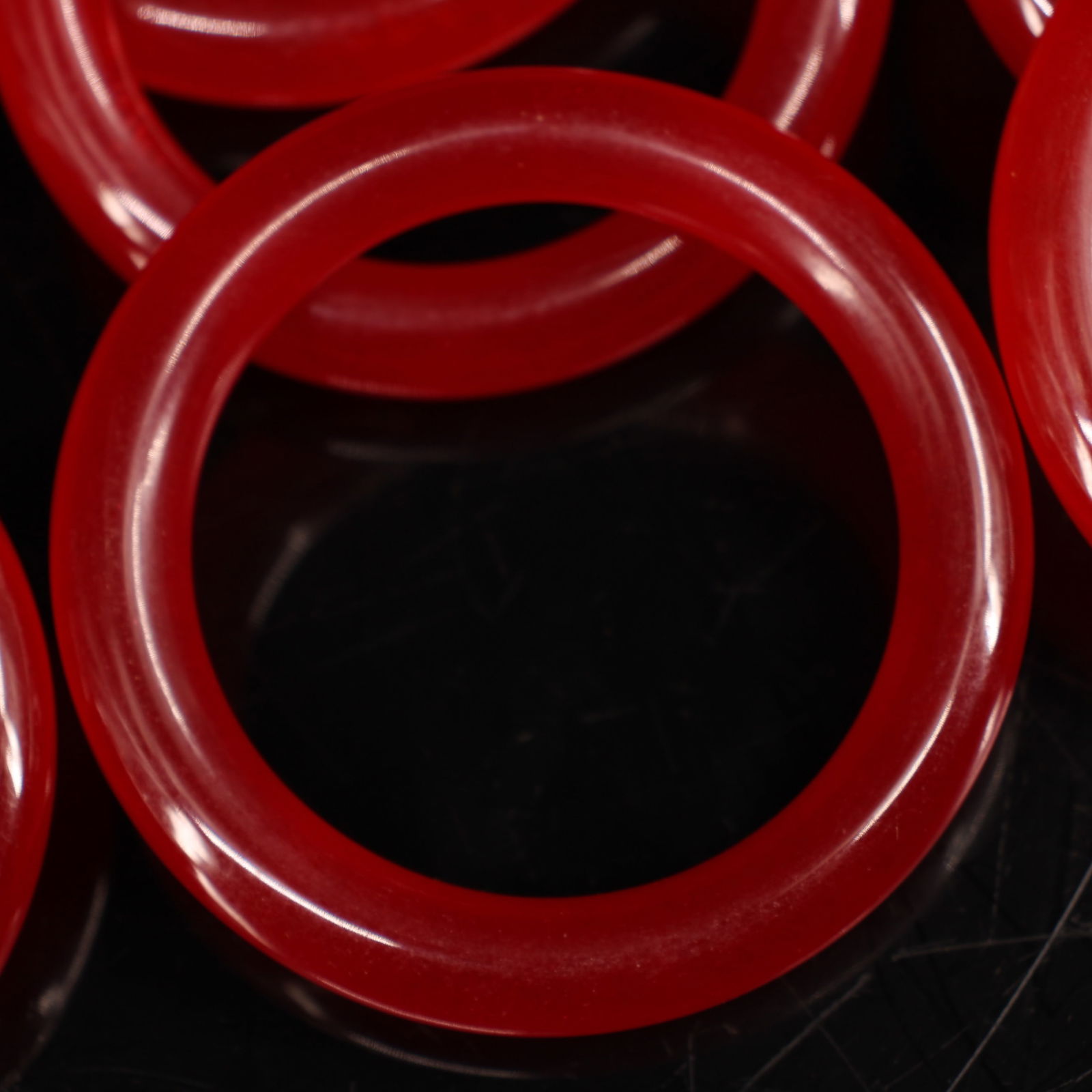 A Exquisite Jadeite Red Bracelets - 6