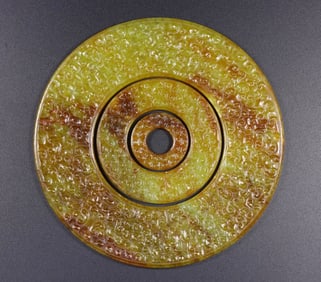 A Exquisite Hetian Jade Jade Bi