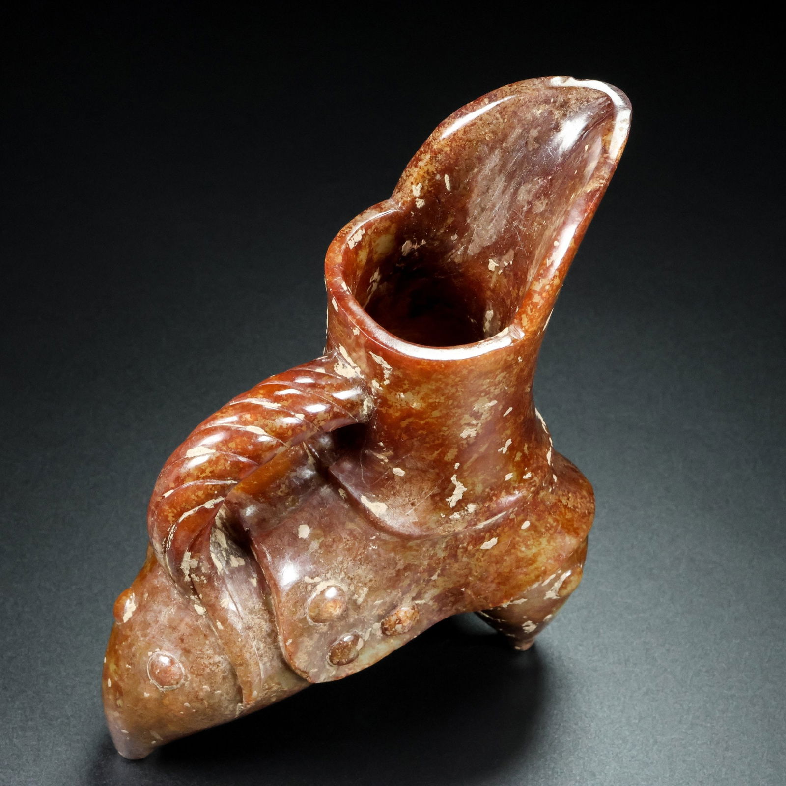 A Exquisite Hotan Jade Cup - 9