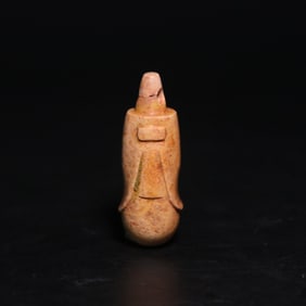A Exquisite Archaic Jade Cicada Handheld Ornament