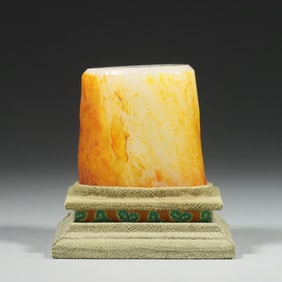 A Exquisite Hetian Jade Seal