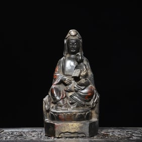 A Exquisite Bronze Avalokitesvara Buddha Statue