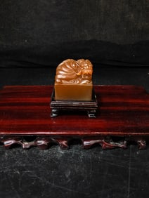 A Exquisite Tianhuang Stone Dragon Pattern Seal