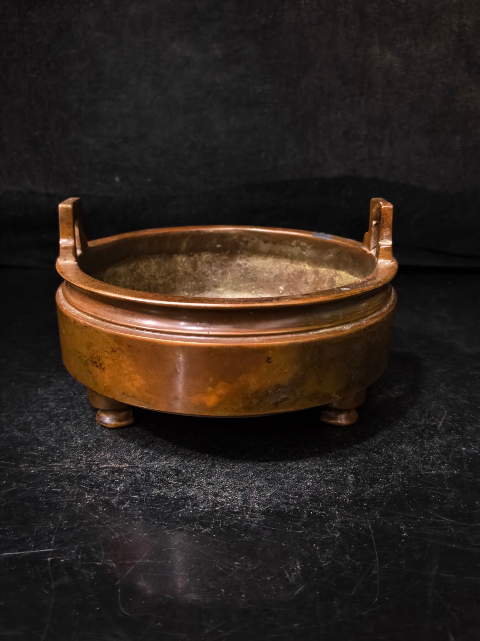 A Exquisite Bronze Tripod Censer - 3