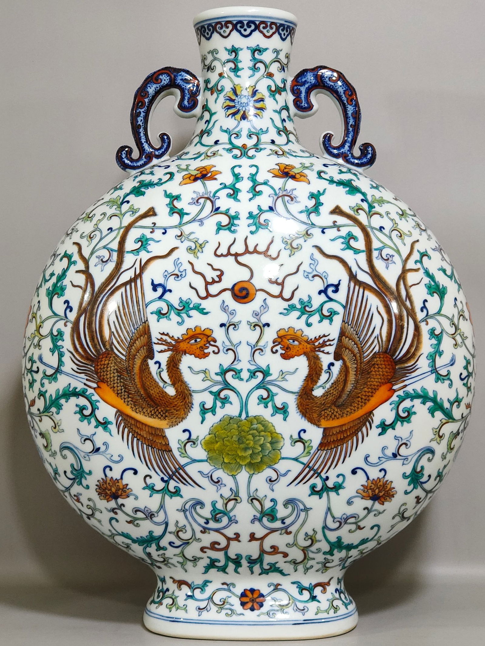 Duocai Lotus Phoenix Pattern Vase (1 of 9)