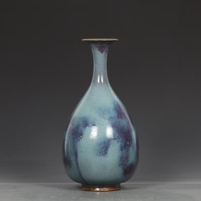 A Exquisite Jun Yao Sky-Blue Glazed Vase