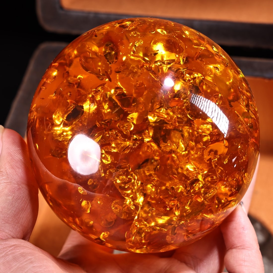 A Exquisite Amber Ball - 7