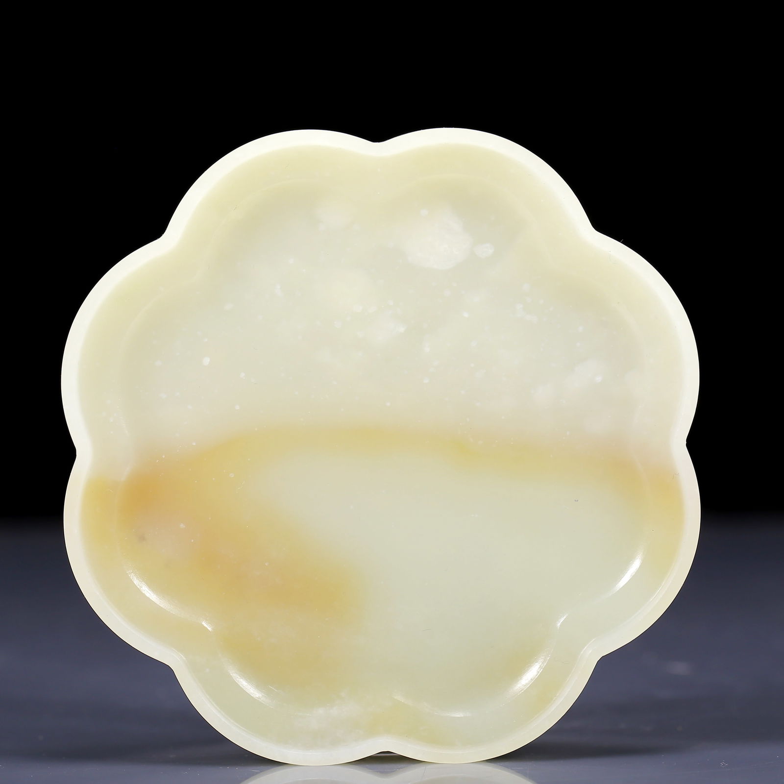 An Exquisite White Jade Flower Pattern Box - 6