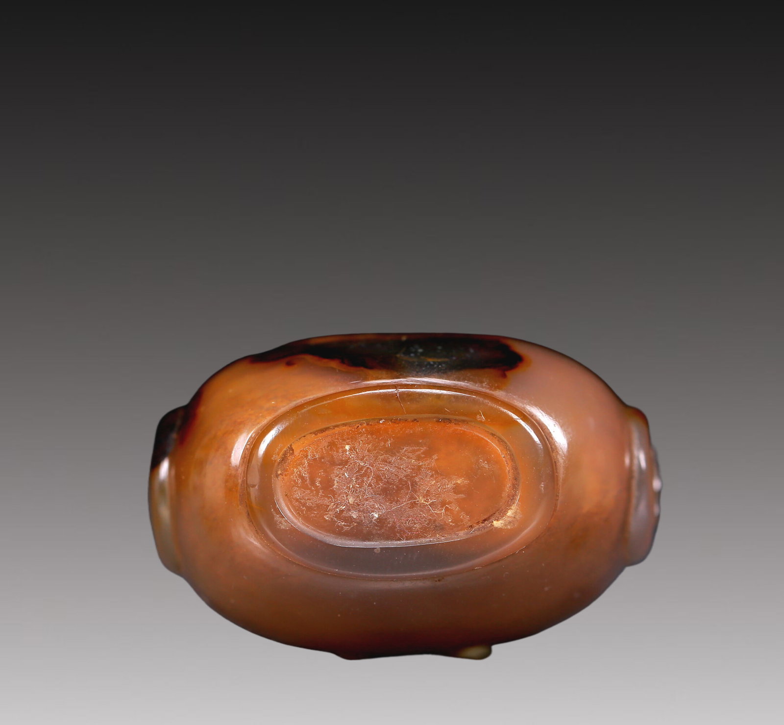 A Precious Agate Beast-Handled Snuff Bottle - 8